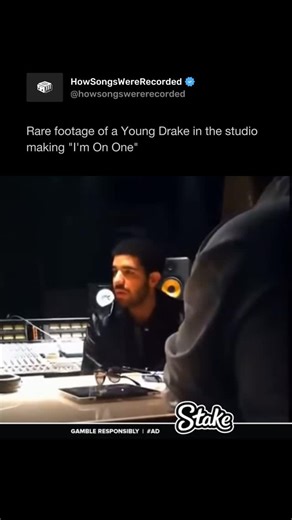 HowSongsWereRecorded on Instagram: "Drake in the studio recording “I’m On One” #drake #rap #studiosession"