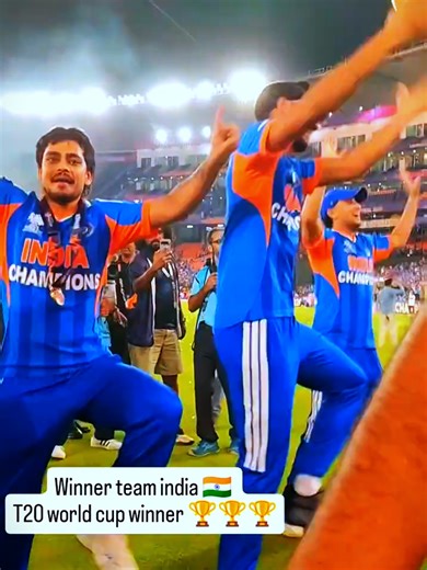 Bhangra Dance Celebrations for Team India at T20 World Cup