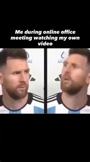 Me watching my own camera in online meeting | Office Comedy | Corporate life #shorts