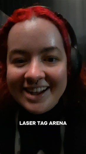 My next project with @xevents_xkarts_pn is their LASER TAG!! I've been given a lot of free reign and I'm so excited. You guys have no idea! The space is massive and this is just the very start! 👀 #mural #lasertag #artist | Shit-imma-artist