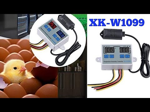 XK-W1099 Temperature & Humidity Controller setting, wiring কৰাৰ নিয়ম || Incubator ৰ বাবে || SG Rangp