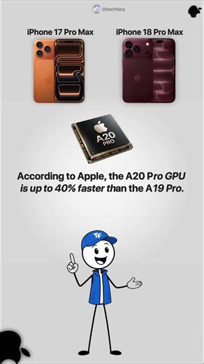 Actual Difference between iphone 17 pro max and 18 pro max #appleiphone #iphone18promax