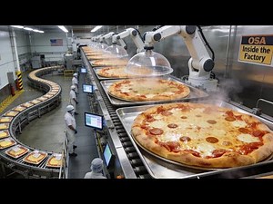 Inside the Factory: How Cheese Pizza Is Made at Scale (Full Process)