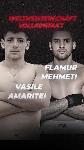 Boxen | Kickboxen | Thaiboxen | FLAMUR MEHMETI vs VASILE AMARITEI 🥊🧨⁠ Auf der nächsten STEKO'S FIGHT NIGHT am 14.09.2024 im Olympia Eisstadion💥🏟️ Tickets über den Link in... | Instagram