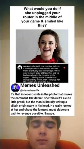 What would you do if she unplugged your router? #memes #violence #girlfriend #relatable