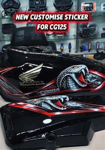 NEW CUSTOMISE STICKER FOR CG125 /ORDER NOW WHATSAPP NO:0333-9040278/ 03361507518 #foryou #foryoupage #trending #imtiazautos_and_decorationcenter #dontunderreviewmyvideo