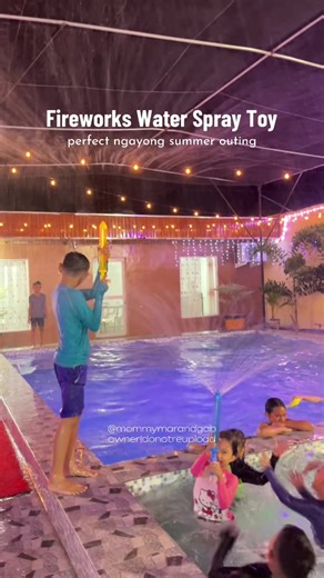 Fireworks Water Spray Toy for Kids