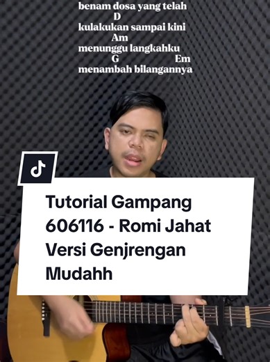 Tutorial Gampang Romi Jahat Genjrengan Mudah