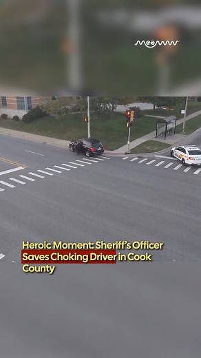 Heroic Moment: Sheriff’s Officer Saves Choking Driver in Cook County #HeroicMoment #CookCounty #Sheriff #PoliceRescue #ActOfCourage | MEAWW
