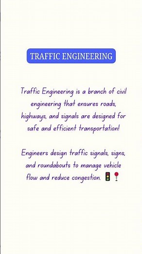 🏙️🚦 What is Traffic Engineering? | Basics of Road Safety & Traffic Control 🚗🛑