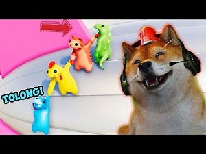 4 ORANG LETOY YANG GAK PERNAH AKUR!!! - Gang Beasts