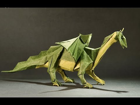 Origami dragon by Sergey Yartsev
