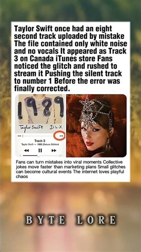 Fans turned an upload error into a number one hit