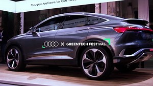 A symbol for change. Meet the Audi Q4 e-tron models* at Greentech Festival 2021, electrifying the every day for a more sustainable future. Be part of sustainable progress at Greentech Festival, June 16-18, 2021. Discover more http://go.audi/gtf-product-fb #Audi #Q4etron #FutureIsAnAttitude #emobility #CelebrateChange #greentechfestival #greentechfest -------------------- *Audi Q4 e-tron models: Power consumption combined: 17.9-15.6 kWh/100km (NEDC); 20.9-16.6 kWh/100km (WLTP); CO2 emissions comb