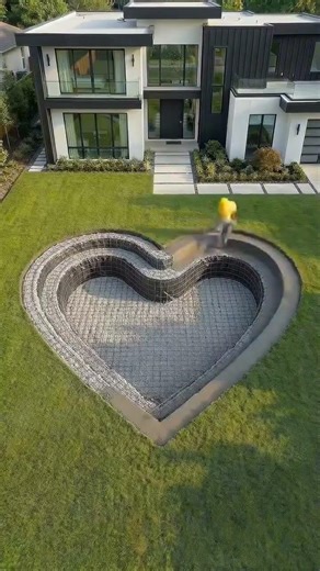 I Built a Heart-Shaped Pool in a Luxury Villa… ❤️🏊‍♂️