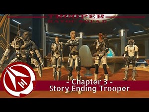 SWTOR ► Female Trooper: #19 Storyline - Cutscenes (Ending Chapter 3)