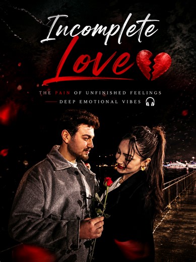 𝑰𝒏𝒄𝒐𝒎𝒑𝒍𝒆𝒕𝒆 𝑳𝒐𝒗𝒆 💔 | 𝑻𝒉𝒆 𝑷𝒂𝒊𝒏 𝑶𝒇 𝑼𝒏𝒇𝒊𝒏𝒊𝒔𝒉𝒆𝒅 𝑭𝒆𝒆𝒍𝒊𝒏𝒈𝒔 | 𝑫𝒆𝒆𝒑 𝑬𝒎𝒐𝒕𝒊𝒐𝒏𝒂𝒍 𝑽𝒊𝒃𝒆𝒔 🎧 . . . Description: Some love stories are never meant to be completed, yet they stay in our hearts forever. 💔 Incomplete Love is a journey of silent emotions, broken promises, unforgettable memories, and the pain of loving someone you could never truly have. This emotional vibe captures the feeling of unfinished conversations, unsaid words, and the kind of lov