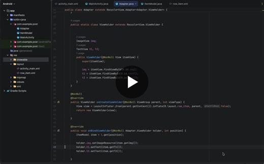 Mastering RecyclerView in Android Development | Jatin Yadav posted on the topic | LinkedIn
