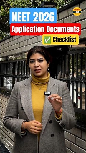 NEET 2026 Application Form Release Soon | 📃 Check Important Documents Required