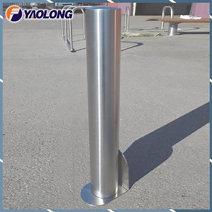 [Hot Item] 304 304L 316L Removable Stainless Steel Lockable Bollard for Traffic Security
