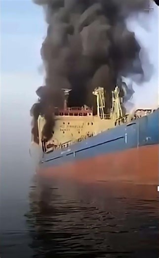 oil tanker ship on fire expect oil price to go up 🚀March 5, 2026
