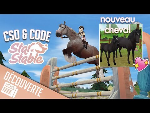 CSO, Code & nouveau cheval ! | Star Stable - SSO