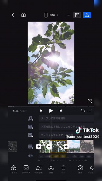 VNを使った動画編集の基本
