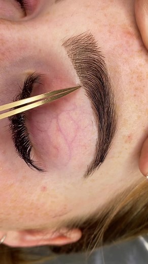 Crisp videos of brow tweezing is the best 💕💁🏼 using @Bella Beauty Professional pointed tweezers for fhe ultimate precision • follow for mote satisfying content 😏 #browtweeze #brows #eyebrows #eyebrowtweezing #tweezers #tweezing #tweezeraddict #satisfying #beauty #browtok #trending