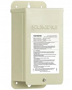SUNVIE 100W Pool Light Transformer 120V to 12V/13V/14V AC Outdoor Weatherproof Low Voltage Transformer Multi-Tap for Pond Fountain Spa Lighting Landscape & Underwater Lights Outdoor Lighting Products