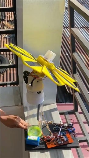 Automatic solar tracking system using Arduino. #nepaltechrobotics #experiment #diyproject