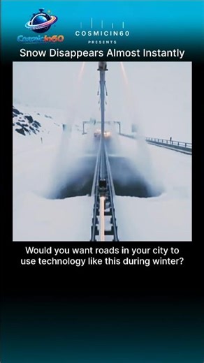 This Snow-Clearing System Looks Like Future Technology ❄️🤯