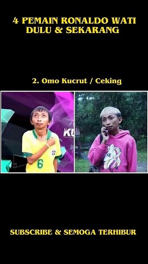 Potret 4 pemain Ronaldo Wati dulu & sekarang 😱