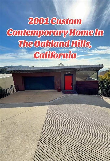 2001 Built Custom Contemporary Home In The Oakland Hills, California. Listed By: Trang Dunlap Of Intero Real Estate Listed For: $1,795,000 #oaklandca #oaklandrealestate #oaklandhills #bayarea #bayarearealestate