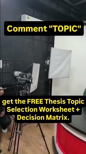 Find Your Thesis Topic in 20 Minutes (2026) | 3 Filters Every Research Scholar Must Use