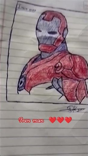 #marvel Iron Man drawing nestro comment❤❤❤❤❤ #art #drawing