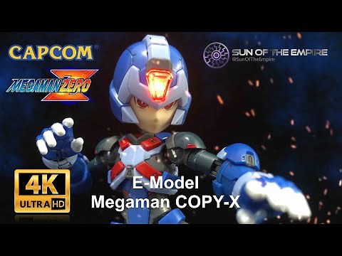 Eastern Model E-Model X CAPCOM Megaman - ZERO | COPY-X Plastic Model Kit Q.Review 227
