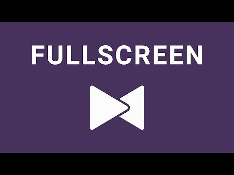 Fullscreen shortcut key in KM Player