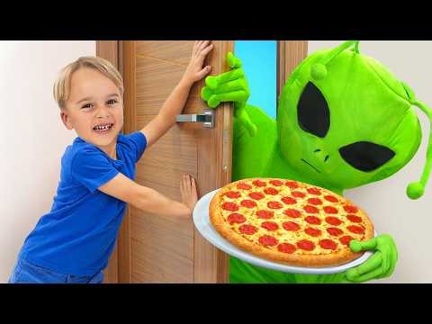 Mike and Lea get a Surprise for $1 - Funny stories for children