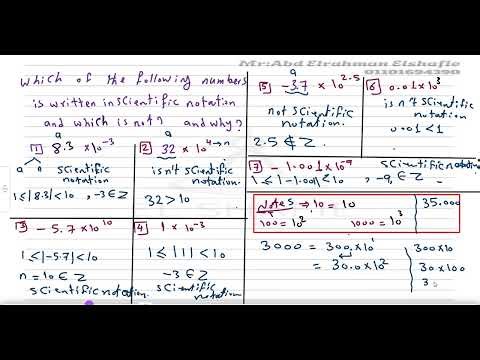 lesson3 - prep1- scientific notation( part1)