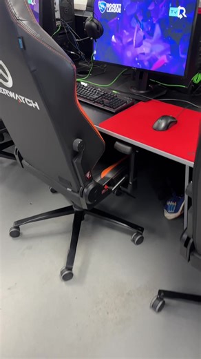 You never know what could be lurking under the desk at respawn.