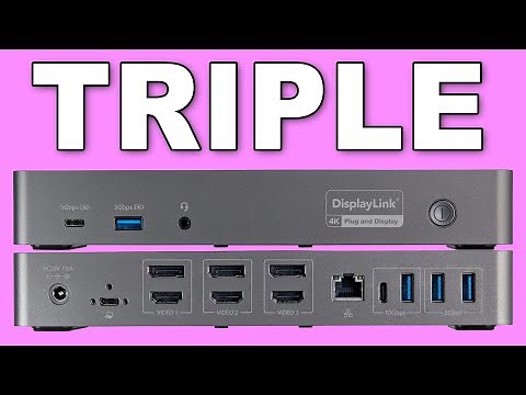 StarTech USB-C 10Gbps & USB-A Triple 4K Monitor Hybrid Dock DK31C3HDPDUE Review