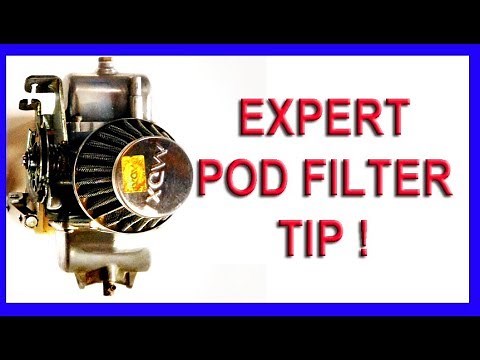expert pod filter tip for carburetors