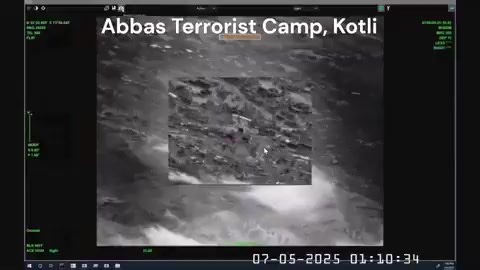 #Pahalgam #OperationSindoor #JusticeServed Target 1 – Abbas Terrorist Camp at Kotli. Distance – 13 Km from Line of Control (POJK). Nerve Centre for training suicide bombers of Lashkar-e-Taiba (LeT). Key training infrastructure for over 50 terrorists. DESTROYED AT 1.04 AM on 07 May 2025. | Indian Army Fans