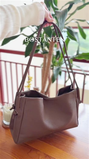 Minimal outside, roomy inside. Supple Bag holds more than you’d expect ✨ #Bostanten #TasWanita #FYP #SUPERBRANDDAY #OOTD