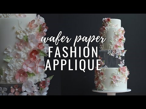 Step-by-Step Wafer Paper Cake Decorations (Beginner Friendly!)