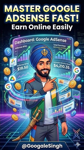 "Googale AdSense | Part 22 | Online Paise Kamao Google Ads & YouTube Tips!"‪@GoogaleSingh‬
