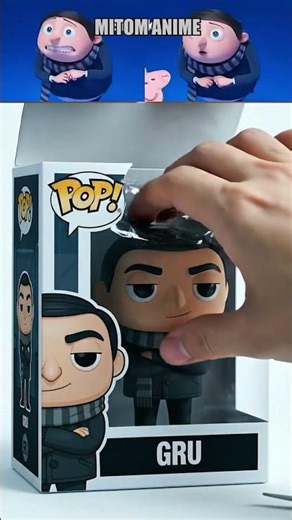 Unboxing Funko pop Gru x Peppa pig song #gru #peppapig
