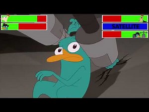 Phineas and Ferb the Movie: Across the 2nd Dimension Final Battle with healthbars