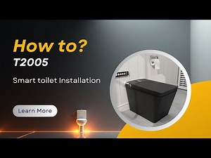 How to installation smart toilet -T20