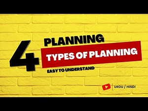Types of Planning | Strategic, Tactical , Operational & Contingency planning | Planning & It's Types